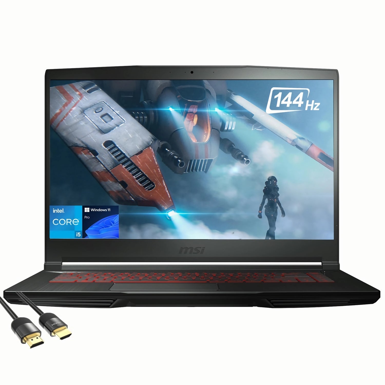 MSI GF63 Thin Gaming Laptop, 15.6 MSI GF63 Thin Gaming Laptop, 15.6